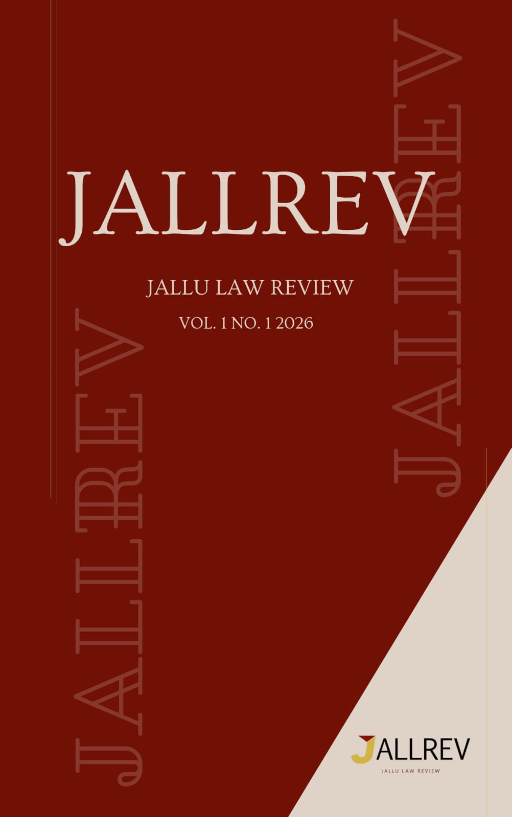 					View Vol. 1 No. 1 (2026): Jallu Law Review (Januari)
				